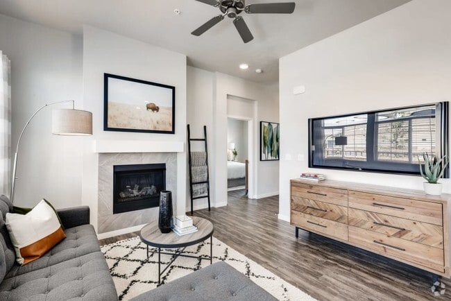 2 Bedroom Floor Plan - Avilla Buffalo Run Rental