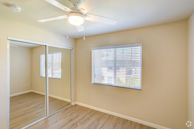 2BR, 2.5BA - 1280SF - Second Bedroom - de Tolosa Ranch Apartments