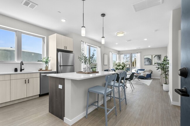 Diseños abiertos y luminosos - Triton Square Apartments