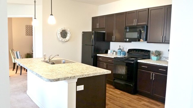 Kitchen and Den