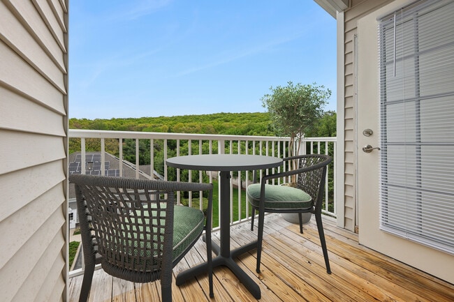 Private balcony