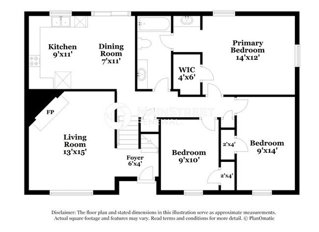 Photo - 3 Bedroom Pet-Friendly Home in Olathe, KS with Main Street Renewal