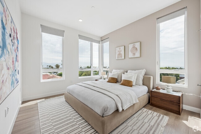 3BR, 3BA - 1450SF - Primary Bedroom - APT 123 CHAPEL AVE