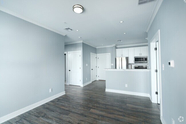 2BR, 2BA - 1101SF - Living Room
