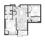 Ellipse on Excelsior and E2 - E2 - Curium - 2 Beds - 2 Baths - 1027 Sq. ft.