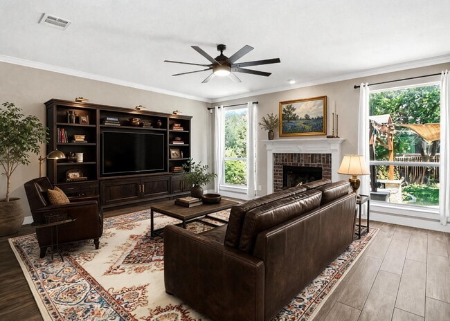 Photo - Updated two story. Gated subdivision. Gorgeous patio and yard!