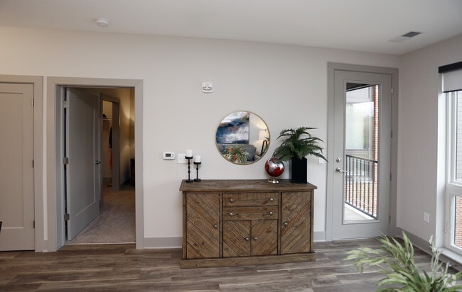Living Room/1BR, 1BA - 692 SF