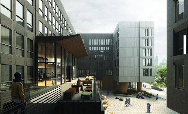 Exterior and Courtyard - The Luxe in Fishtown West Rental