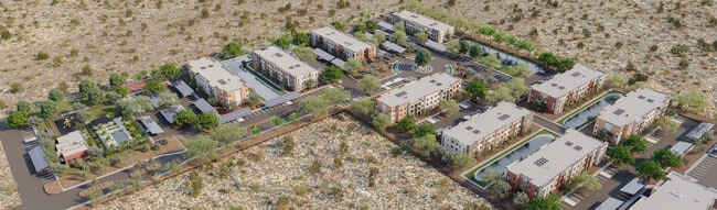 Aerial of Alma