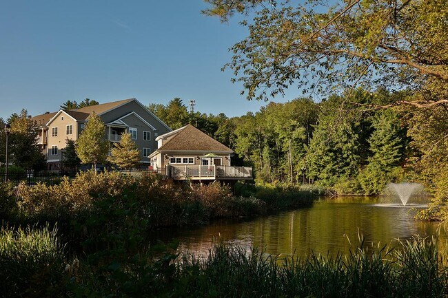 BEAUTIFUL LANDSCAPING WITH POND - Mill Commons Apartments