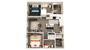 B1 floor plan Prose McCullough Station