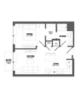 A4H1 floor plan The Hamilton