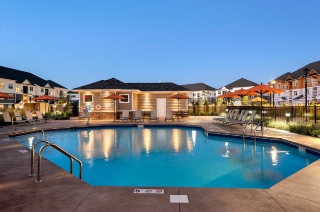Evening Pool