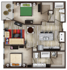 The Beau Floor Plan
