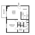1BR/1BA