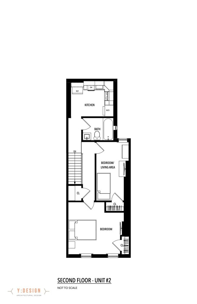 Floor Plan - 703 E 10th St Unit Apartment 2