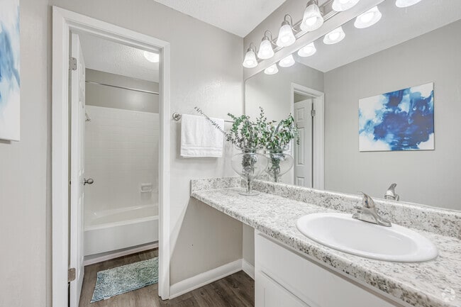 The Peachtree 2BR, 2BA - 1,456SF -Primary Bathroom