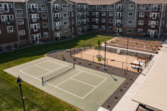 Pickleball court, Dog park, Garden