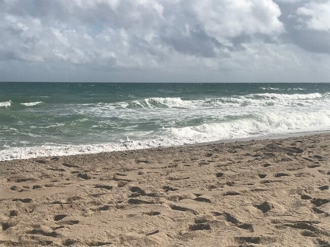 Private beach access across the street from condo - 1541 S Ocean Blvd Unit 209