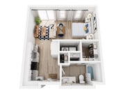 S1.50 floor plan Residences at Rubi