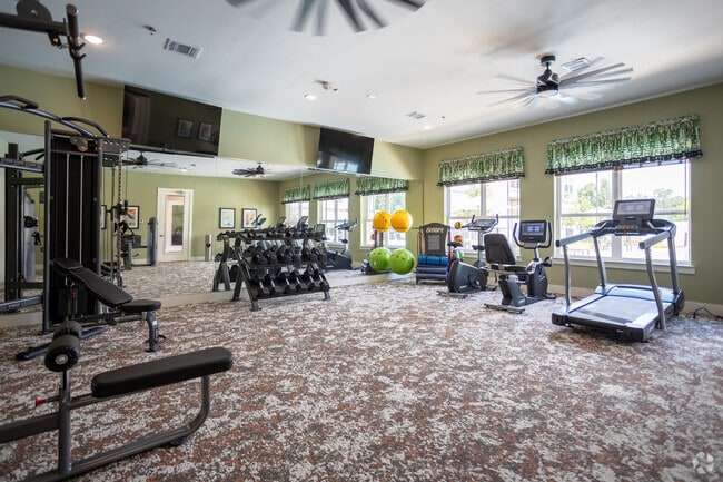 Fitness Center - The Lakes at Woodhaven Village Active Adult