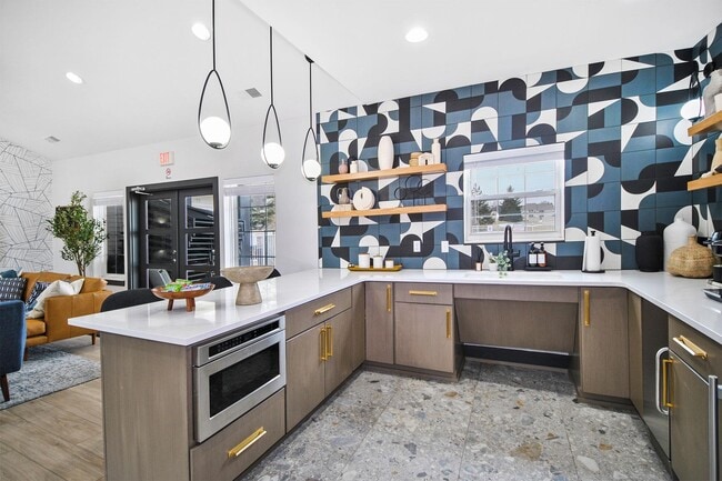 Resident Clubhouse Kitchenette