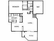 1BR/1BA