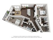 B3a floor plan The Carson