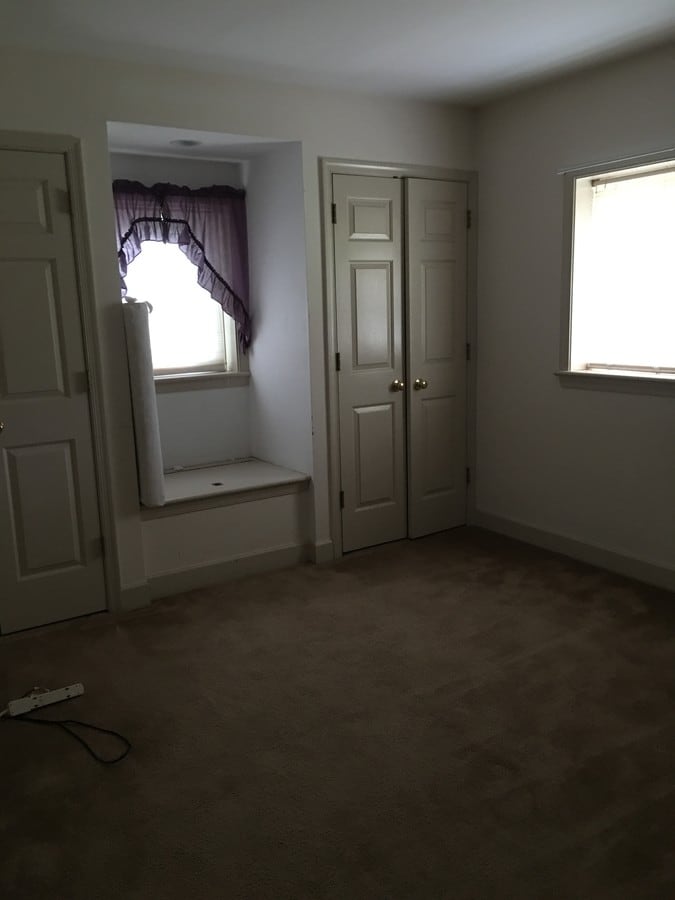 Master bedroom, window seat, cedar storage - 5828 Township Line Rd