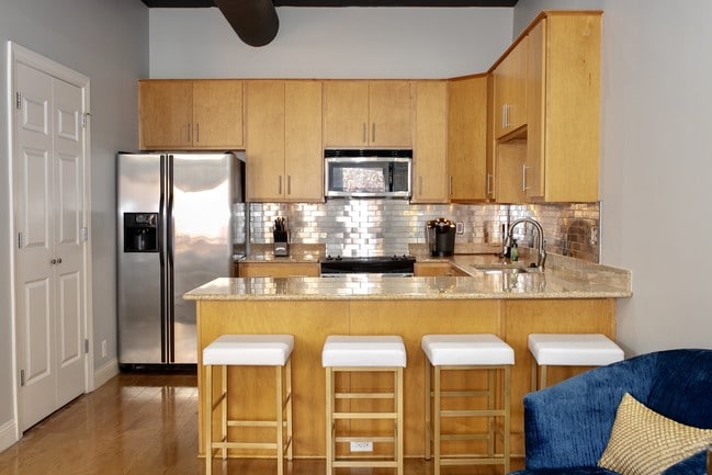 Kitchen - 95 S Main St Unit 201