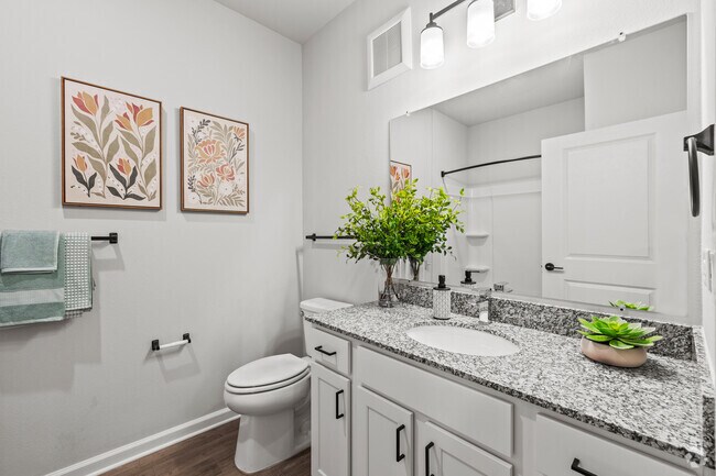 2BR, 2BA - 1,195SF - Second Bathroom