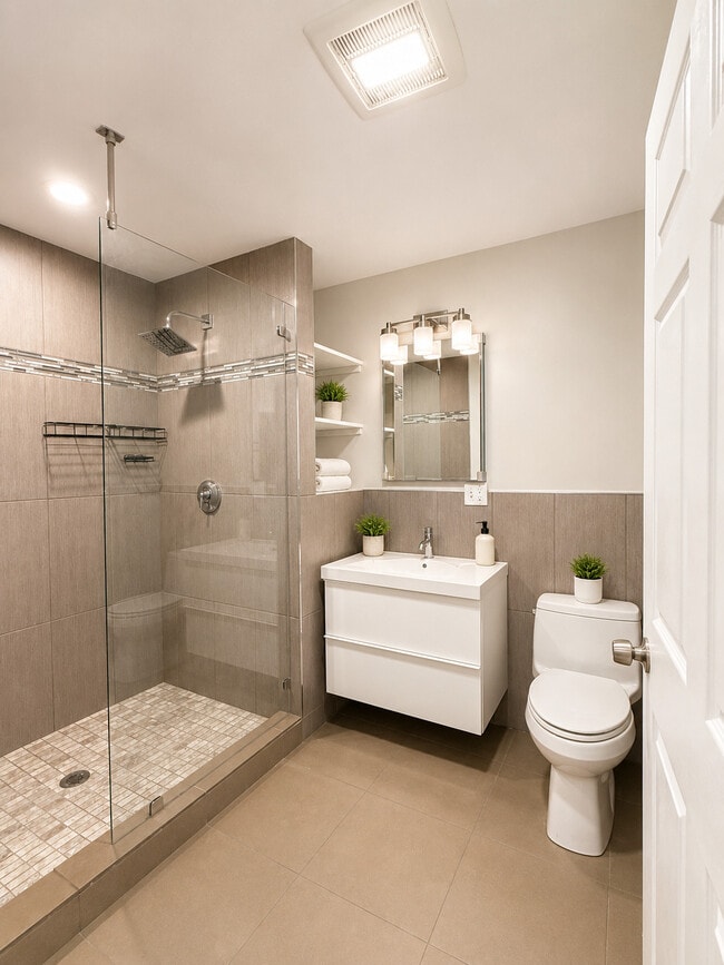 1BR, 1BA - 575SF - Bathroom