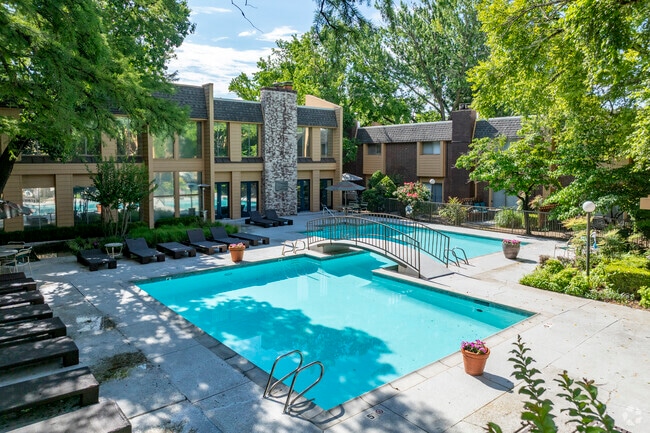Pool Area - 5400 South Apartments