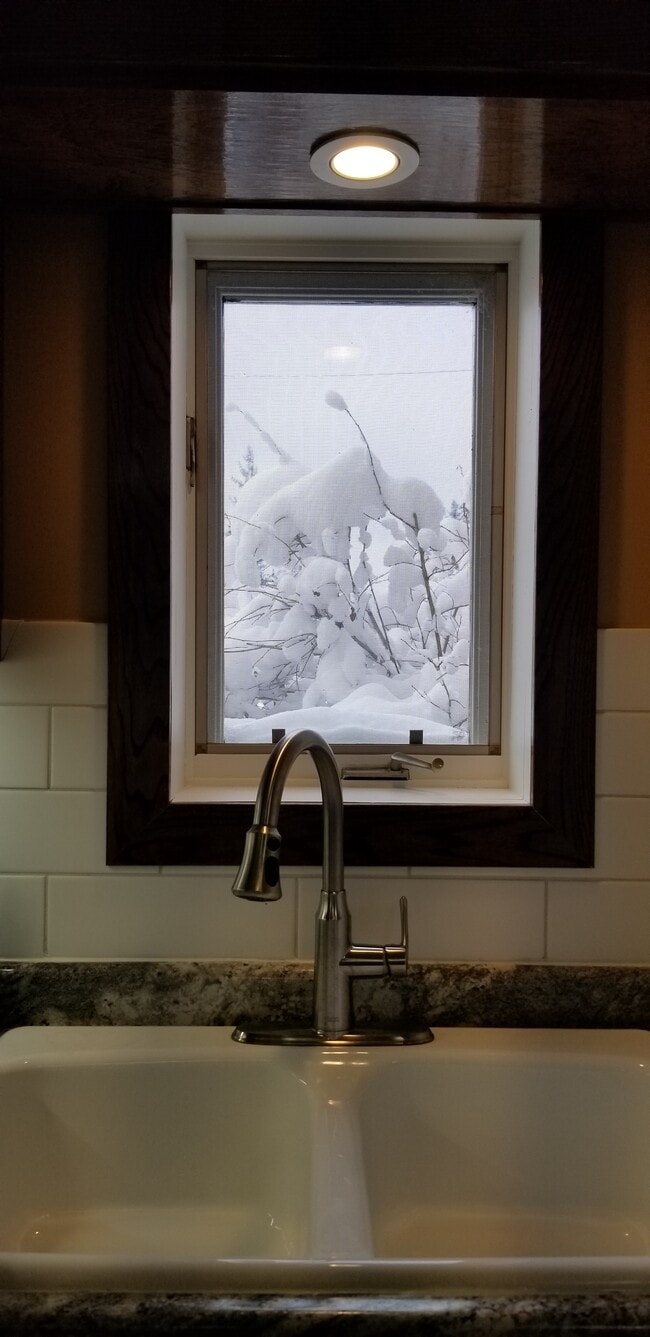 View from Kitchen Sink - 815 Railroad Ave