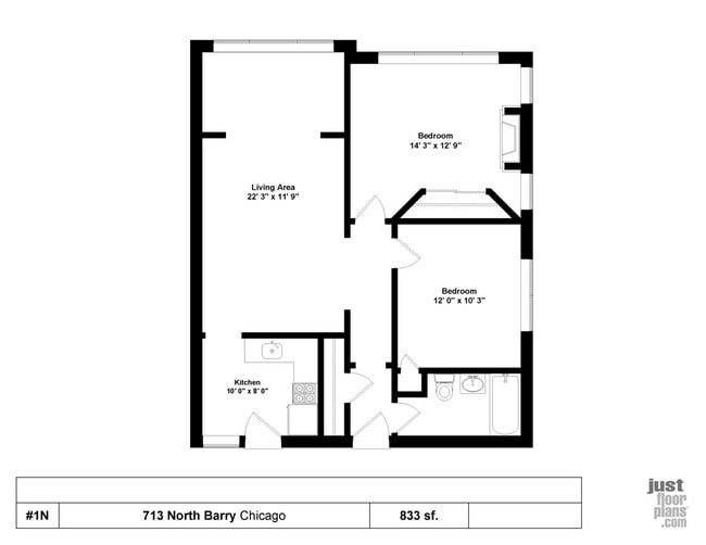 Photo - 713 W Barry Ave Unit N1