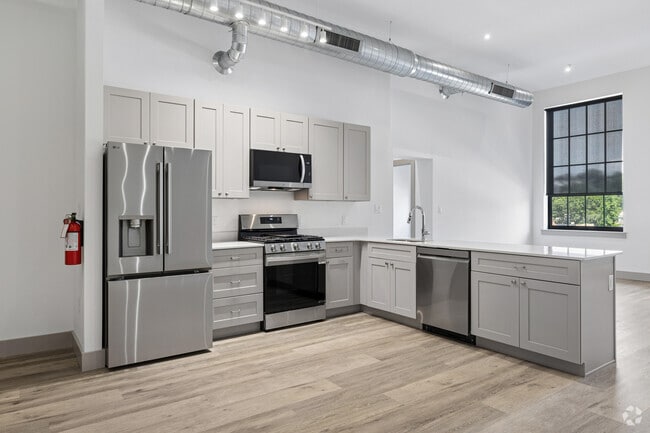 2BR, 1BA - 1,650SF - Kitchen - Five Point Flats
