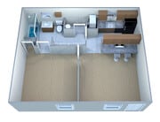 Standard 1BR/1BA - 520sf