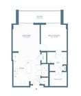 A1 floor plan One Hermann Place