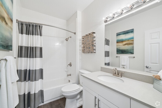 B - 2BR, 1BA - 873SF - Bathroom