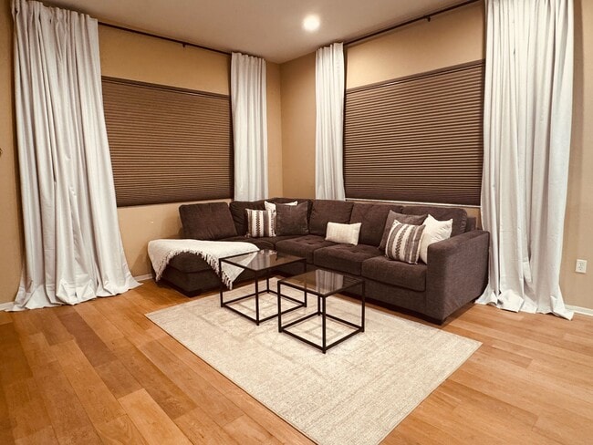 Window treatments for light control and added privacy - 13019 Park Pl Unit 403