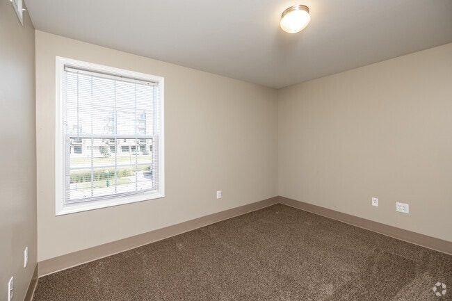 1BR, 1BA - 765SF - Bedroom - Connect55+ Ankeny Senior Living 55+