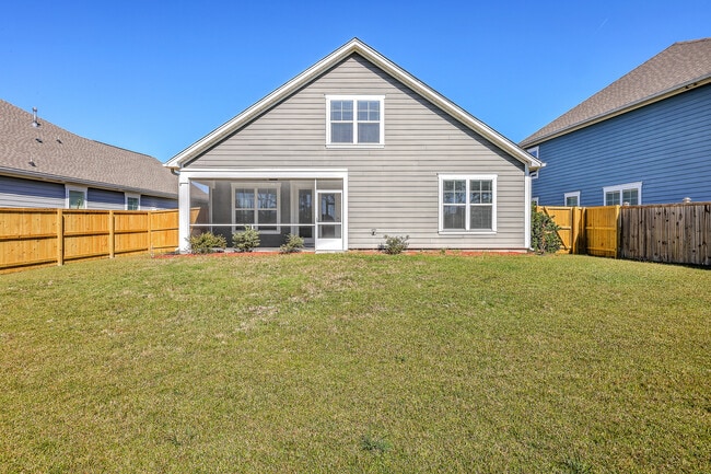 Fully Fenced In Back Yard - 316 Long Pier St