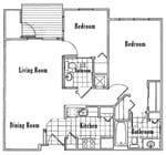 PHASE I-2 BEDROOM, 1 BATH