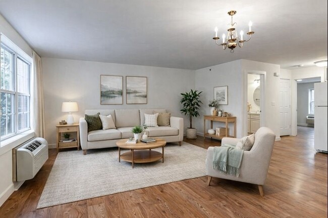 Living Area - Orchard Street Apartments