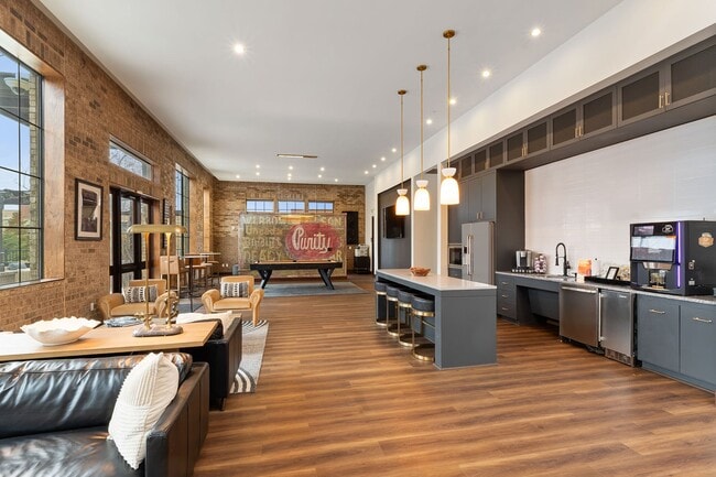 Resident clubhouse with catering kitchen