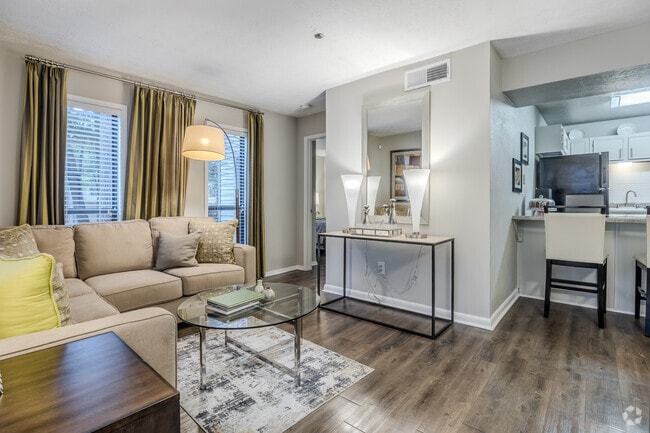 2BR, 2.5BA - 1018SF - Living Room