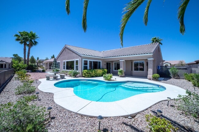 Photo - Sun City Anthem!! 55 & Older!! Single Story!! Private Pool!! Strip Views!! 3 bedrooms and 3 car G...