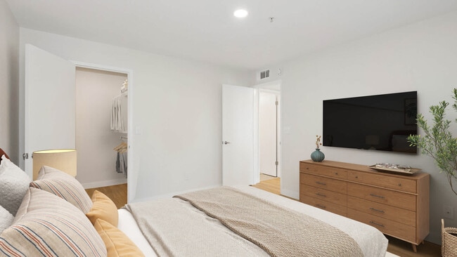 Bedroom with Hard Surface Flooring