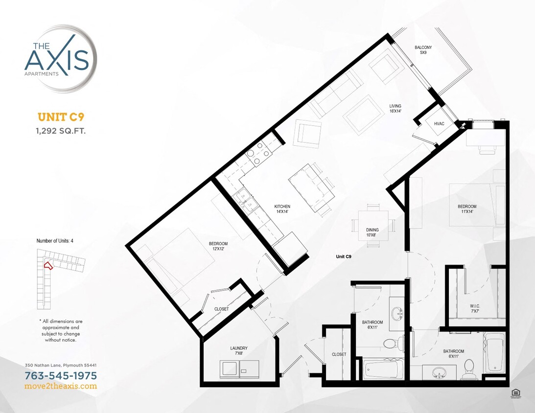 Floor Plan - Unit C9