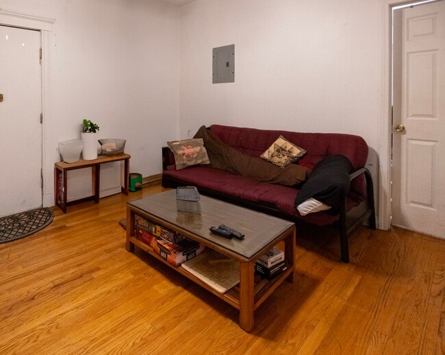 Photo - No Fee, Heat and Hot Water Included, All rooms big, Near B and C lines.  Free heat and hot water!